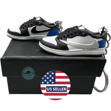 Keychain Shoes Mini Jordan / AJ Sneaker Trainer Keyrings - Mini 3D Shoe Keyring