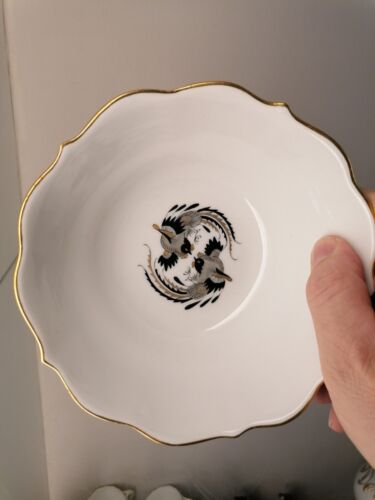 Meissen rico dragón de la corte negro cuenco arroz cuenco cereal raro 1. Wahl - Imagen 12 de 20
