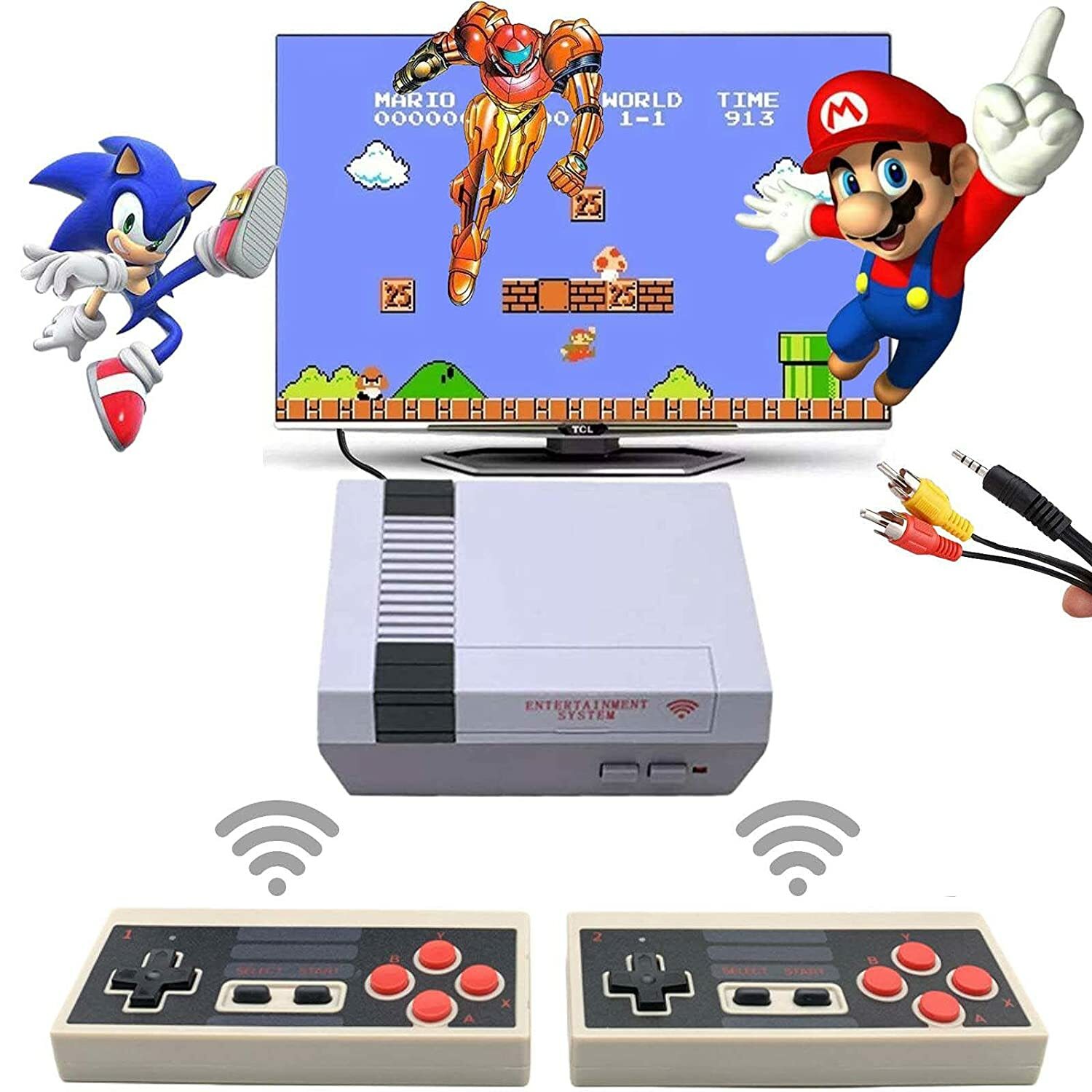 Retro Game Console Classic Mini NES Game System Plug and Play TV Games |  eBay