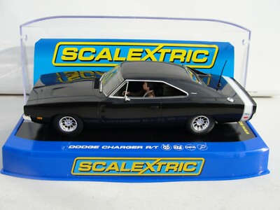 SCALEXTRIC DODGE CHARGER R/T BLACK C3218 1:32 SLOT NEW OLD STOCK
