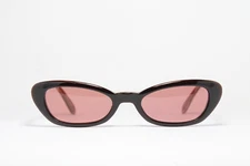 MATSUDA 14610 WNS Original Vintage Sunglasses Brown-Burgundy Thick Rare Cool