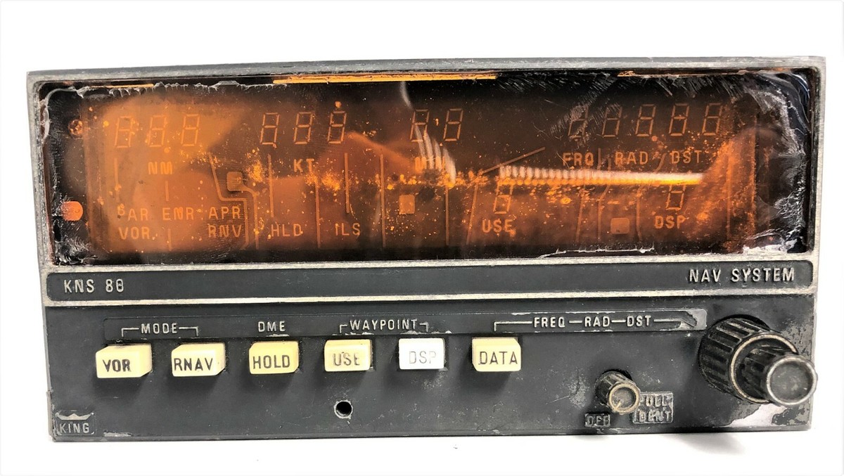 BENDIX KING KNS 80 NAV SYSTEM VOR/LOV/DME/RNAV/GS P/N 066