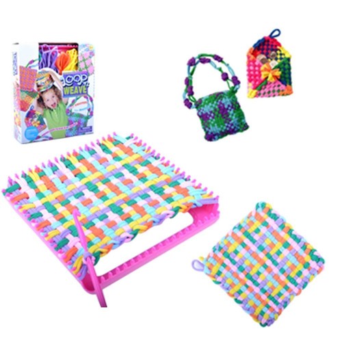 Handcraft Potholder Loops Crafts Kit Potholder Loops Weaving Loom Ideal Gifts - Picture 9 of 12