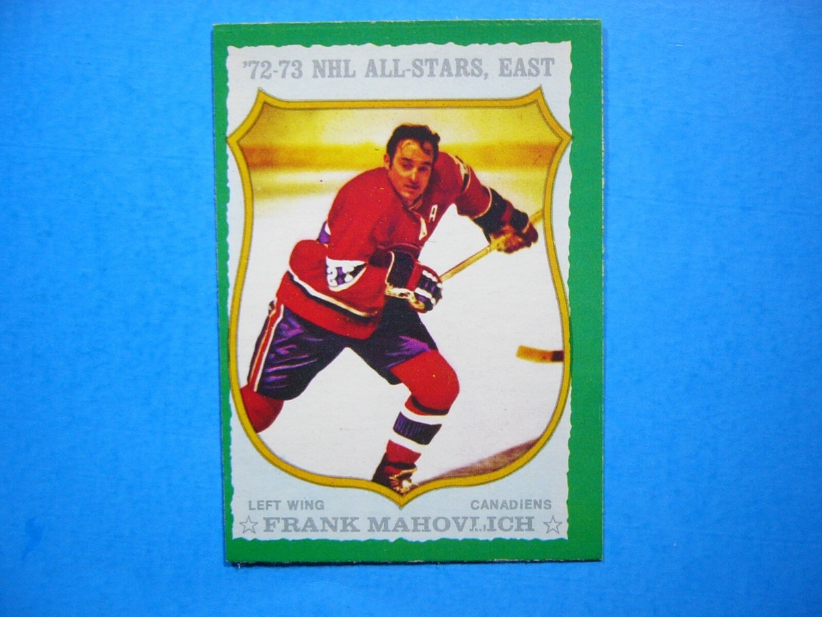 1973/74 O-PEE-CHEE NHL HOCKEY CARD #145 FRANK MAHOVLICH AS NM