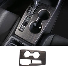 For Honda Civic 2022-2024 Matte Wood Grain Center Console Gear Shift Panel 1pcs