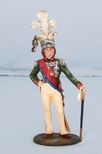 Hand Painted Metal Figure French Napoleonic Lancer Soldier 90mm Waterloo