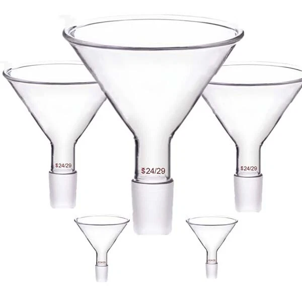 Lab Powder Chemistry funnel Vacuum Science Glassware Beaker 50-100mm - Image 2 of 4