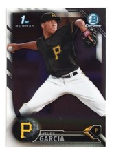  2016 Bowman Chrome Prospects Yeudy Garcia