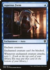 Aqueous Form 1x  MtG Commander Legends CMR SP/NM