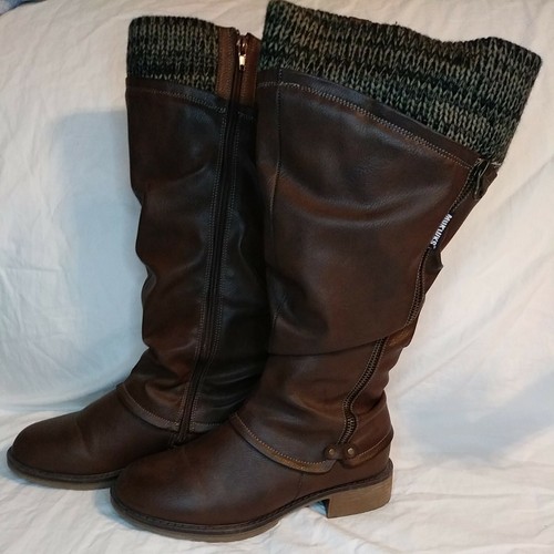 BIANCA HEEL TALL RIDING FASHION BOOT 
