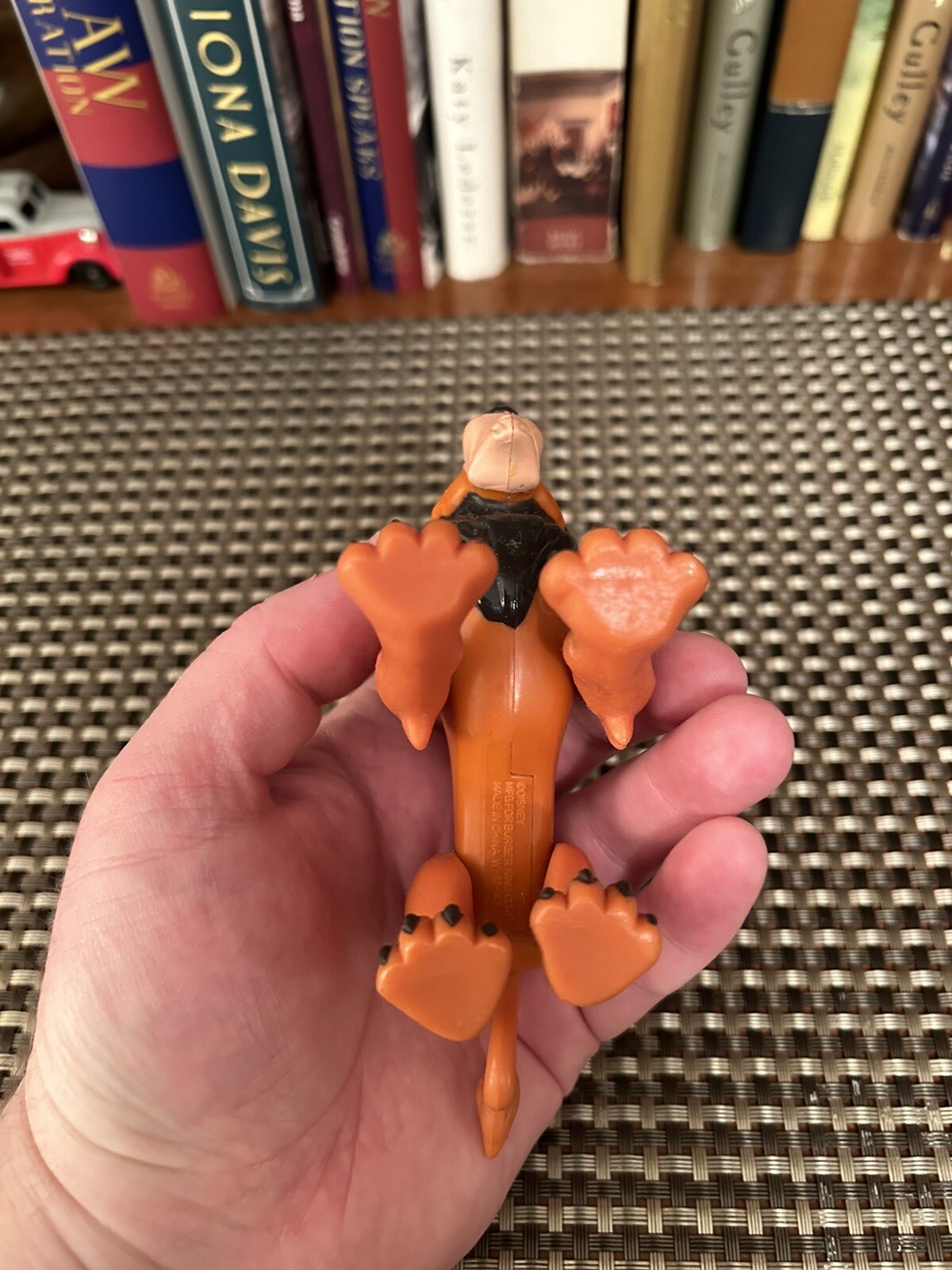 Vintage Burger King Uncle Scar Posable Action Figure Disney The Lion King Toy 