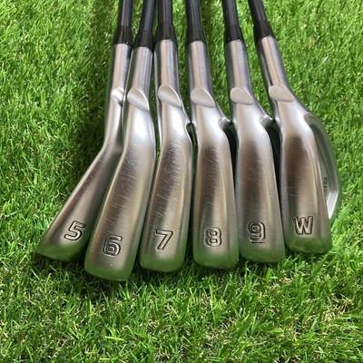Ping i210 Iron Set 6pcs 5-W Flex R Regular ALTA JCB RED Orange Dot 