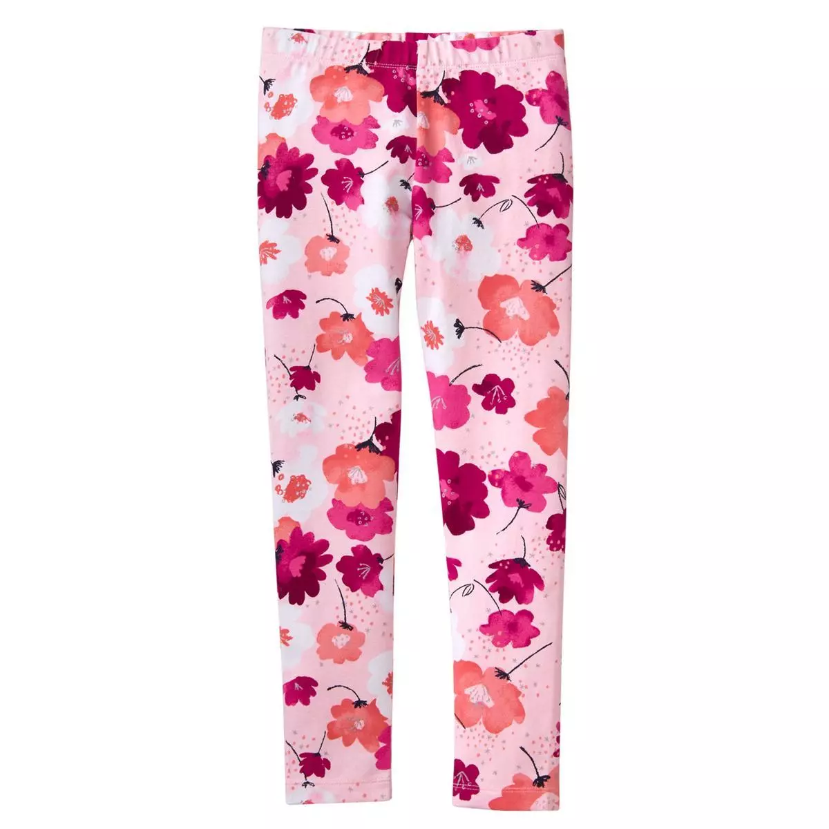 NWT Gymboree Flower Girls Leggings Poppy Print Floral Bright Days Ahead