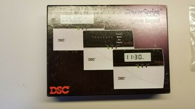 DSC LCD5501Z WHT PowerSeries Fixed Message LCD Keypad 432 632 832