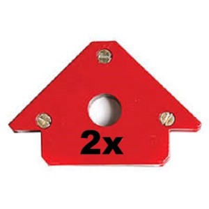 STAHLWERK Magnet-Schweißwinkel Magnetwinkel Schweißmagnet Schaltbar 45