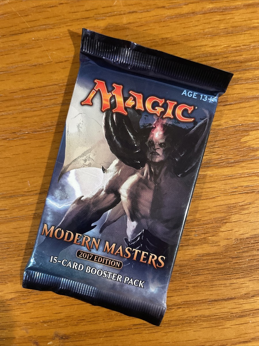 Magic The Gathering : Modern Masters 2017 (1) One Booster Pack, Brand  New/sealed
