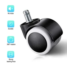 2 inch office chair universal casters Swivel Wheels Replacement Heavy Duty