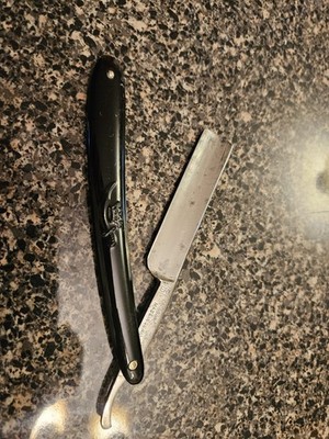 Vintage ERN Crown & Sword 1720 Straight Razor - Solingen Germany - Shave Ready