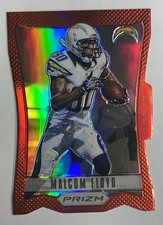 2012 Panini Prizm Red Diecut Malcom Floyd #158 SP