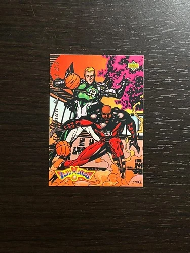 MICHAEL JORDAN BIRD 1993-94 Upper Deck Fanimation Birdman Agent 23 Card #510