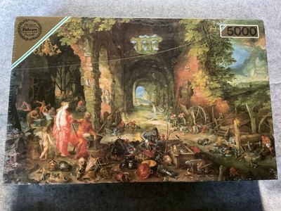 Falke 5000 Teile Puzzle - THE ELEMENTS, FIRE - BRUEGHEL - NEU
