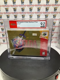 Legend Of Zelda Ocarina Of Time N64 MIJ Standard Release Sealed VGA WATA CGC PSA