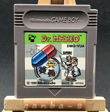 Dr. Mario Nintendo Game Boy,1990 from japan