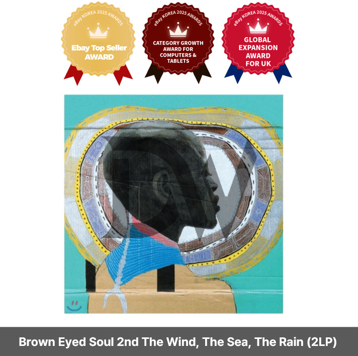 Brown Eyed Soul 2nd The Wind, The Sea, The Rain (2LP) Korean R&B Vinyl / Express