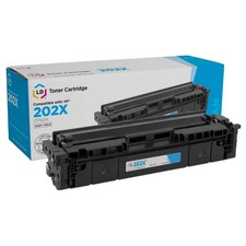 LD Cyan Toner Replacement for HP 202X HY Color LaserJet Pro MFP M254dn M281cdW