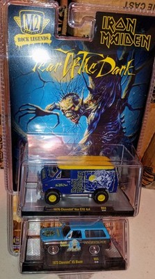 M2 Machines Rock Legends '73 K5 Blazer & '75 Van G10- Iron Maiden