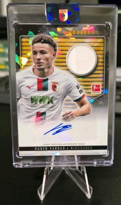 Ruben Vargas 5/5 Auto Relic Topps Midnight Bundesliga 23/24