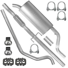 Auspuff Schalldämpferset Auspuffanlage für Opel Corsa D 1.3 CDTI Fließheck