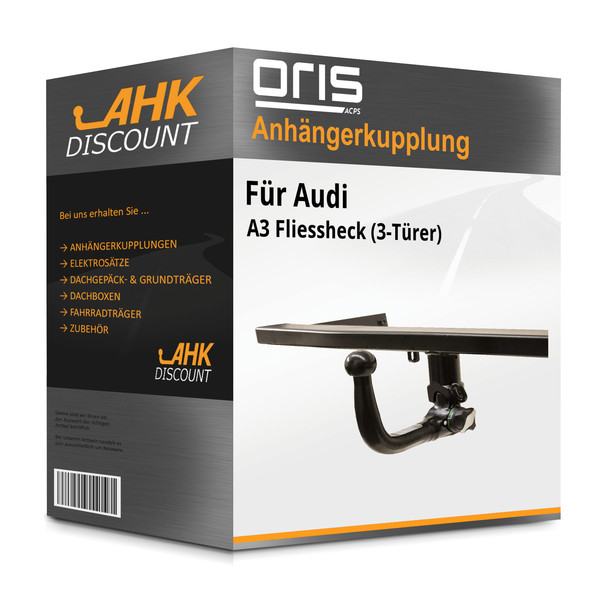 für Audi A3 Fliessheck (3-TüRer) 05.2003-06.2008 Oris AnhäNgekupplung Abnehmbar-image