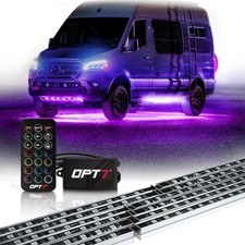 Opt7 Aura Aluminum Underglow Kit Class B B Rv Camper Neon Accent Multi-color