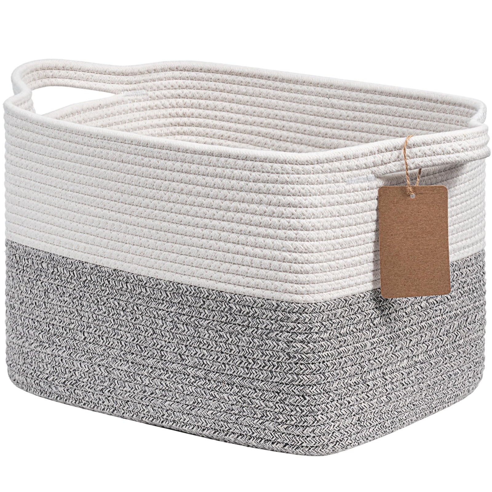 Paniers de rangement pour jouets et linge bébé dans la salle de jeux