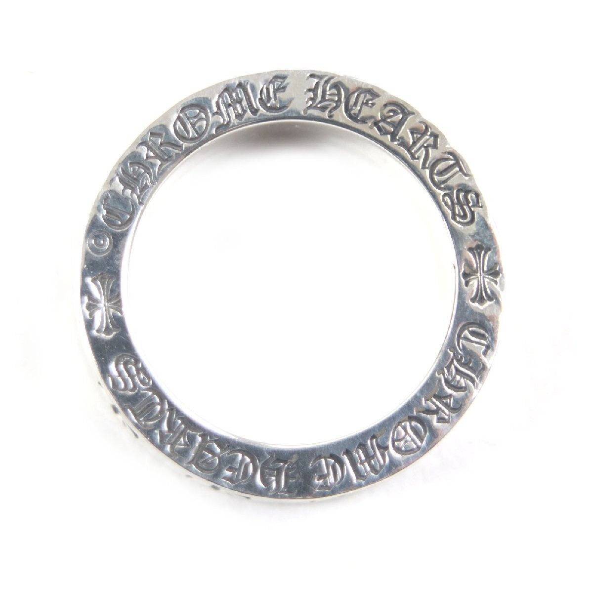 CHROME HEARTS Forever Spacer Ring 6mm 925 Silver JP Size 11 Weight