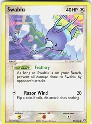 Swablu 67/106 EX Emerald Common