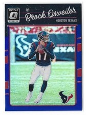 Brock Osweiler 2016 Panini Donruss Optic Blue Prizm #/149