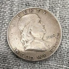 1948 Franklin Half Dollar 50C Silver Business Strike Philadelphia 0.9 KM#199