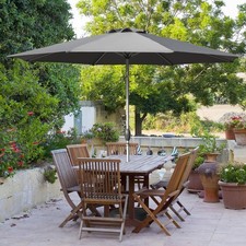 10FT Patio Umbrella,Table Umbrella with Aluminum Pole, UV Protection Umbrella