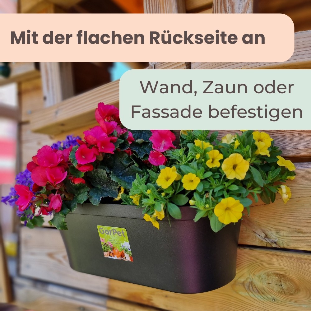 Wandblumenständer Aus Eisen, Gold, 28x19x28cm, Wandmontiert, Für Wohnzimmer, Balkon, Terrasse, Wasserdicht, Rostfrei, Blumentopfständer, Modern, Minimalistisch