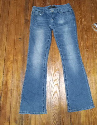 Twentyone Black by Rue21 Jeans 5/6 bootcut with zipper on back pockets
