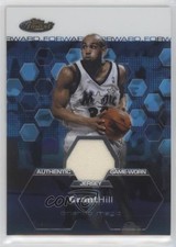 2002-03 Topps Finest Game-Worn Jersey 988/999 Grant Hill #155 HOF 0ll