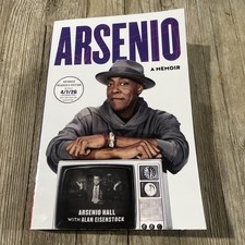 Arsenio: A Memoir by Arsenio Hall - New - Arc Copy - PB Book - 3/31/26