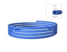 Advanc3D 2x4mm Pneumatik PTFE Schlauch 1m für 1.75mm Filament Tube 3d Drucker