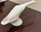 Lladro Spanish Porcelain Longneck Honking Goose Figurine Vintage Decor 6.5 in — photo 6
