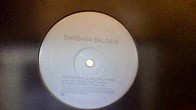 Barbara Baldieri - Todo Lo Que Quiero (All I Want) (12'', Promo)