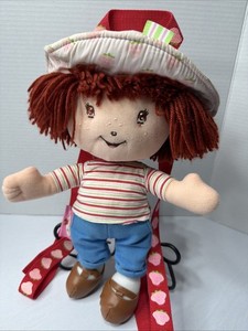 Vintage Strawberry Shortcake Backpack With zipper pocket