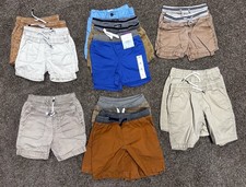 20 Pairs Boys Shorts: 18 Mo 2sets , 2T 3sets , 3T 1 , 4T 1 , 5T 2 , 6/7 1