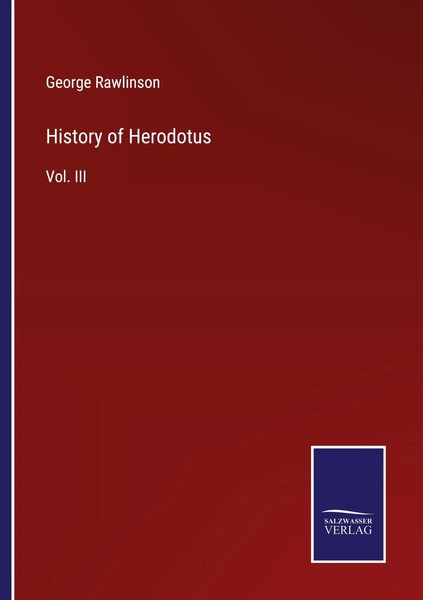George Rawlinson | History Of Herodotus | Taschenbuch | Englisch (2022)-image